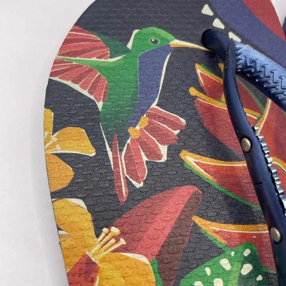 SLPR0048 |W's 7/8 | Havaianas Tropical Aviary Luxe flip flops / sandals - Picture 5 of 7